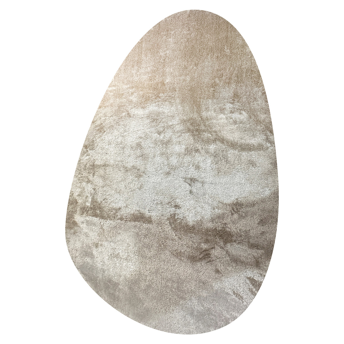 Area rug Mats beige pebble 230x350