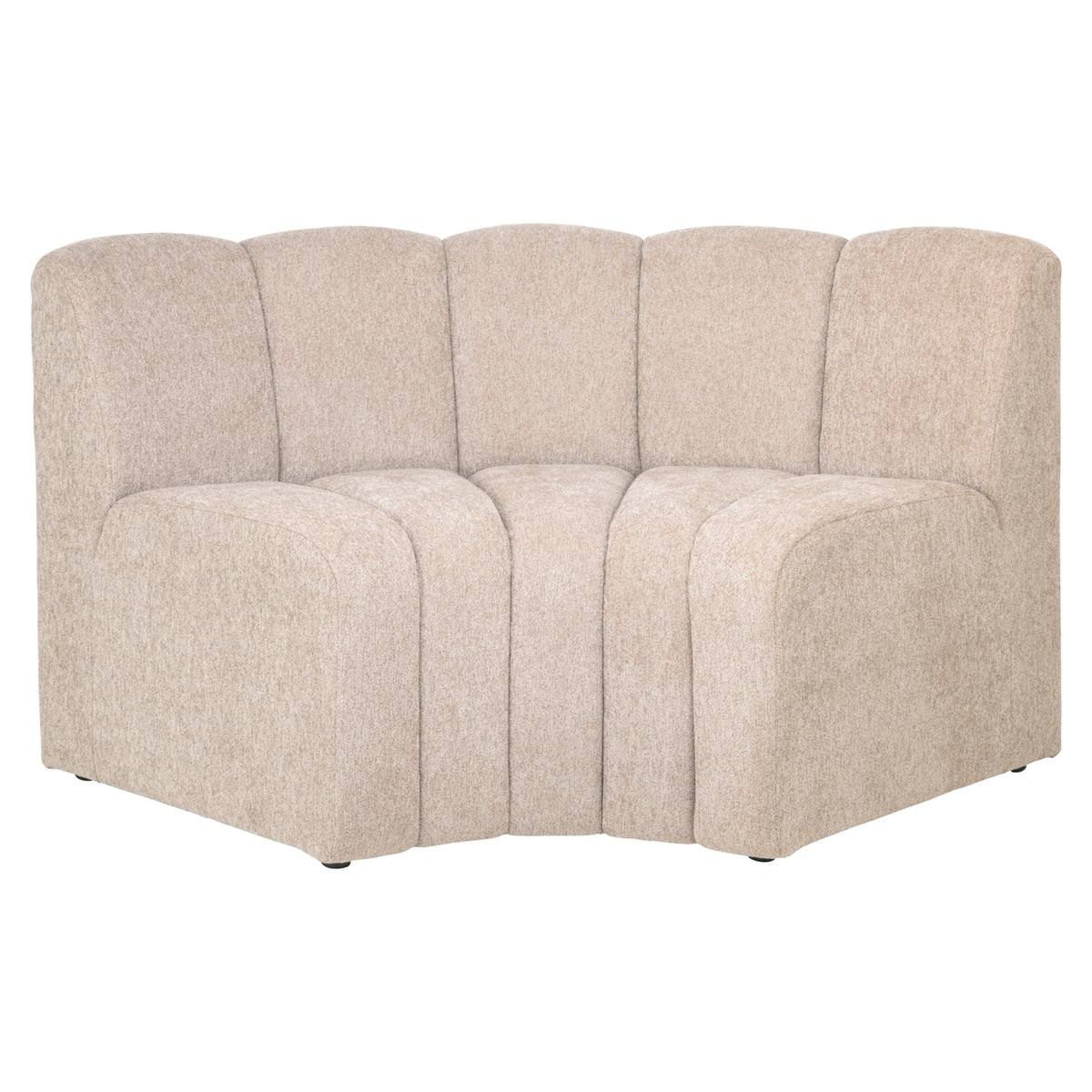 Dining bench Landmark customized corner round - fully upholstered