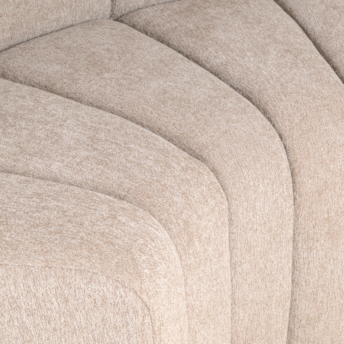 Dining bench Landmark customized corner round - fully upholstered