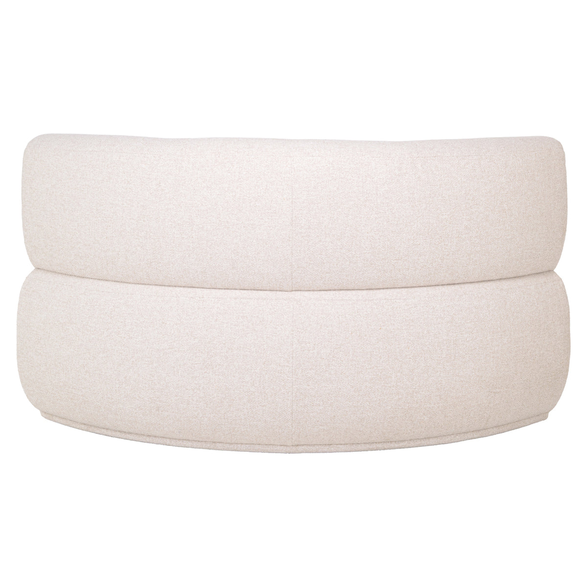 Dining bench Sorrobon customized round - fully upholstered
