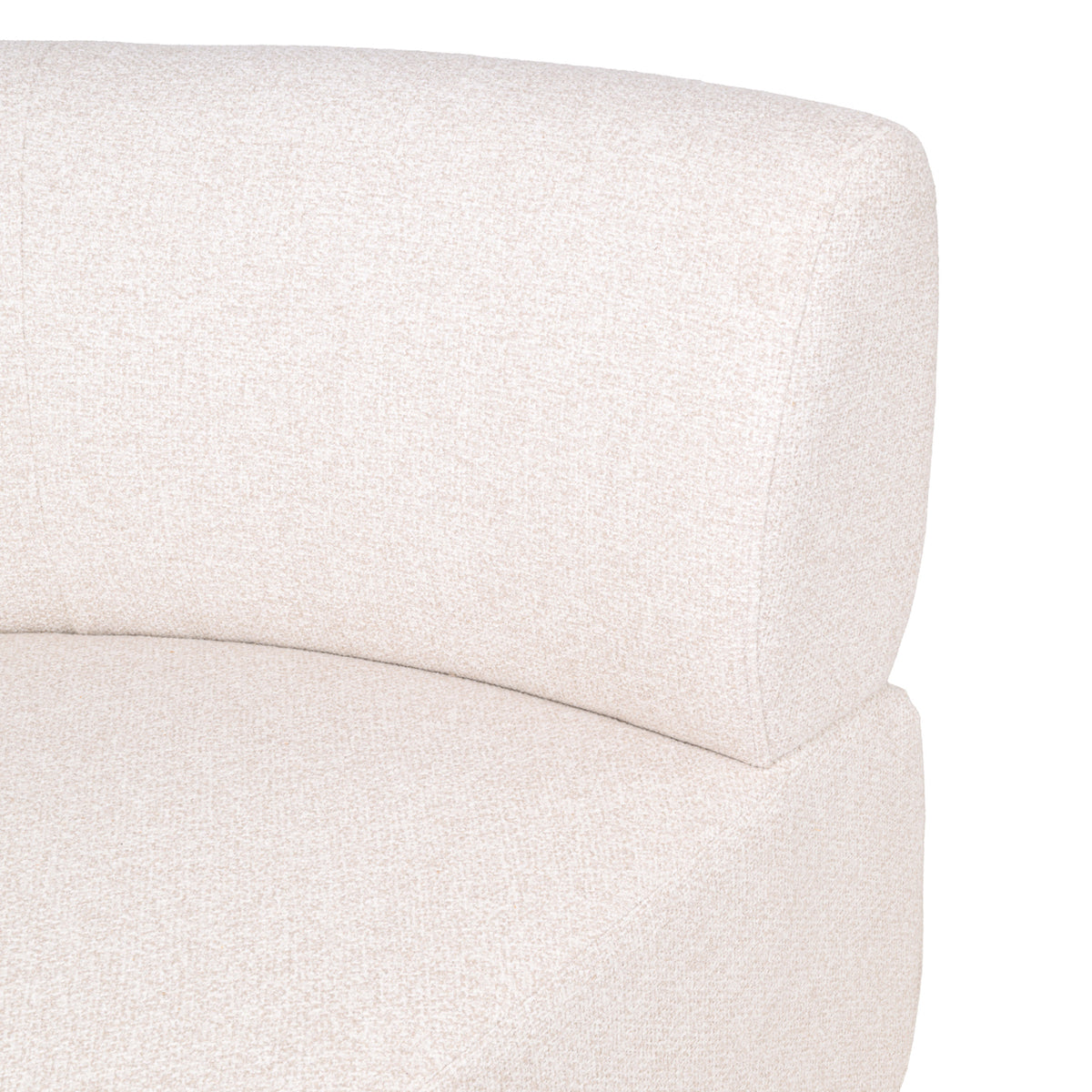 Dining bench Sorrobon customized round - fully upholstered