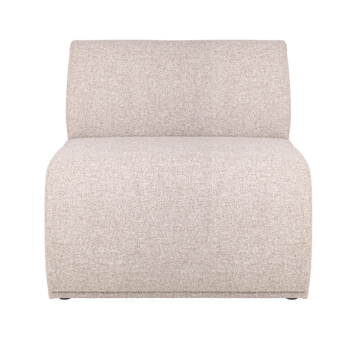 Sorrobon customized straight - fully upholstered dining bench