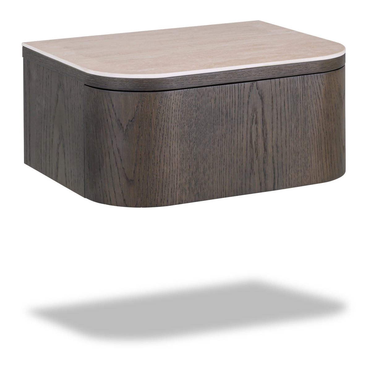 Nando brown bedside table
