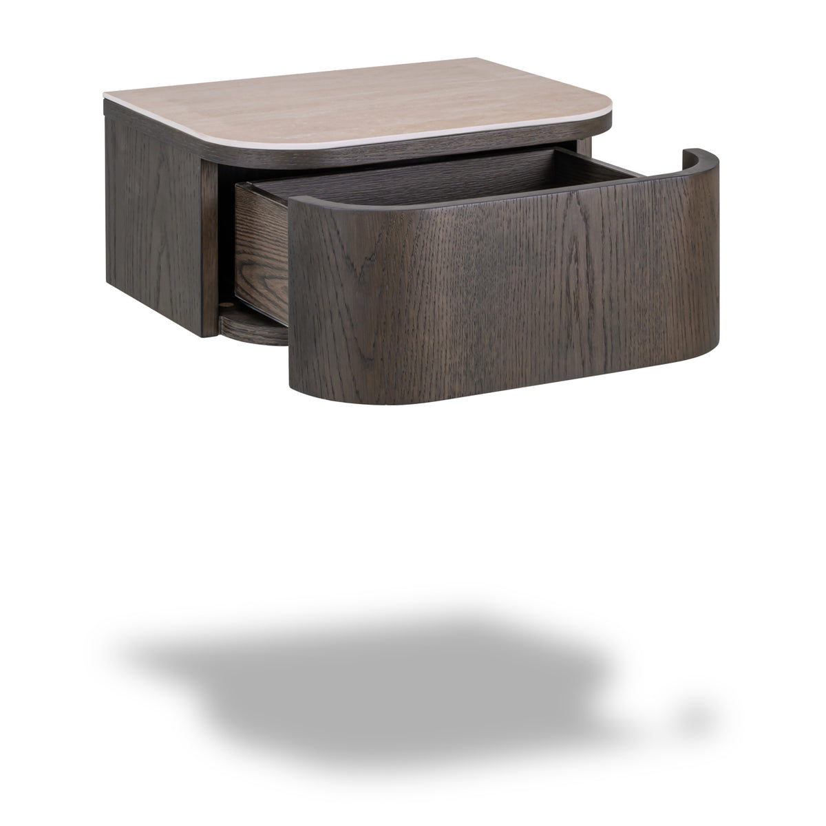 Nando brown bedside table