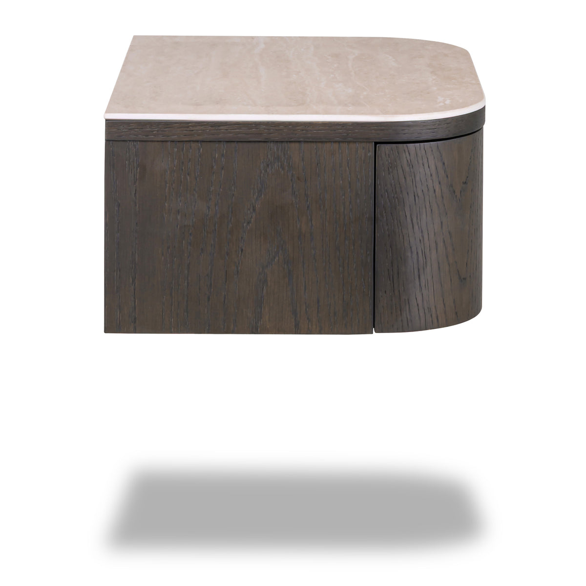 Nando brown bedside table