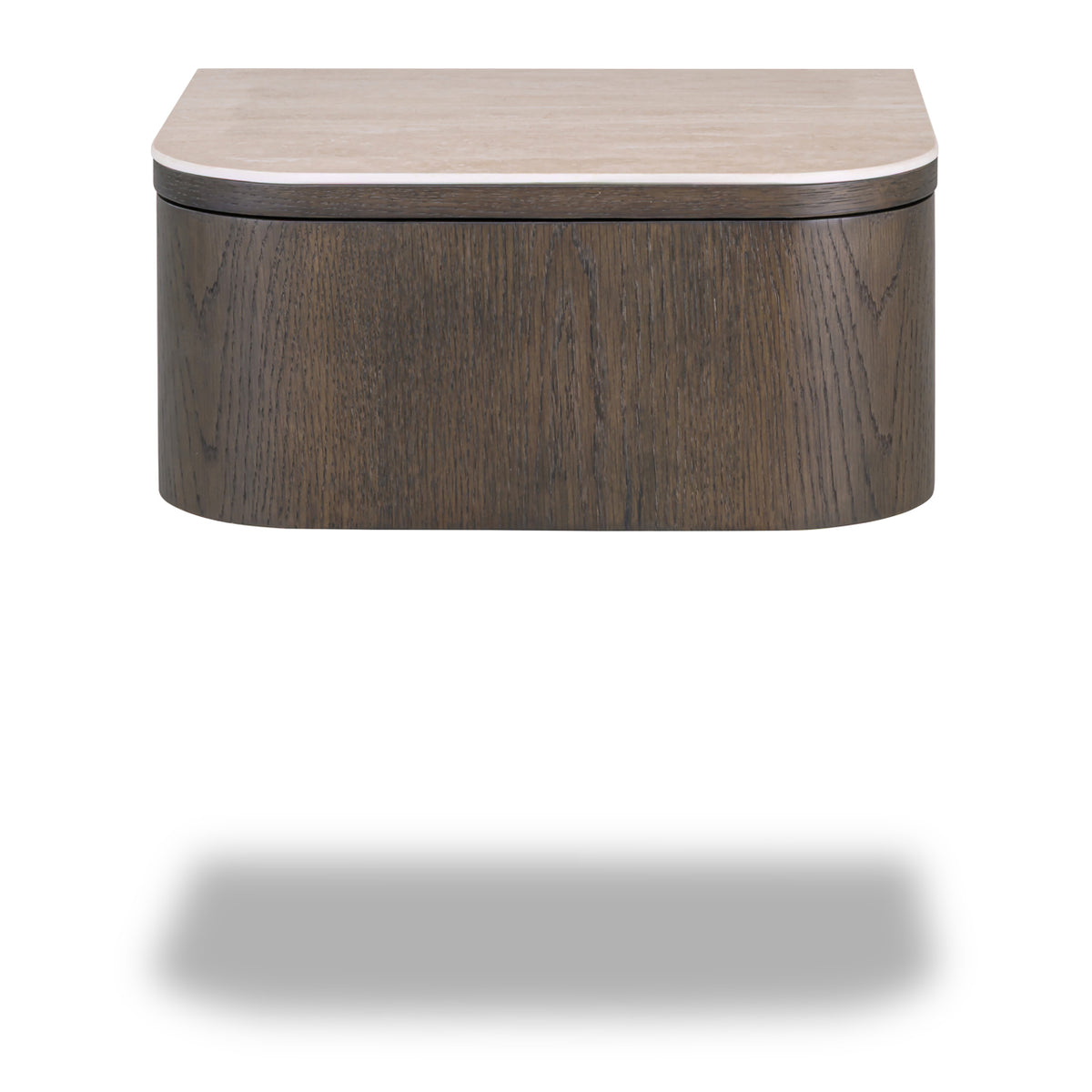 Nando brown bedside table