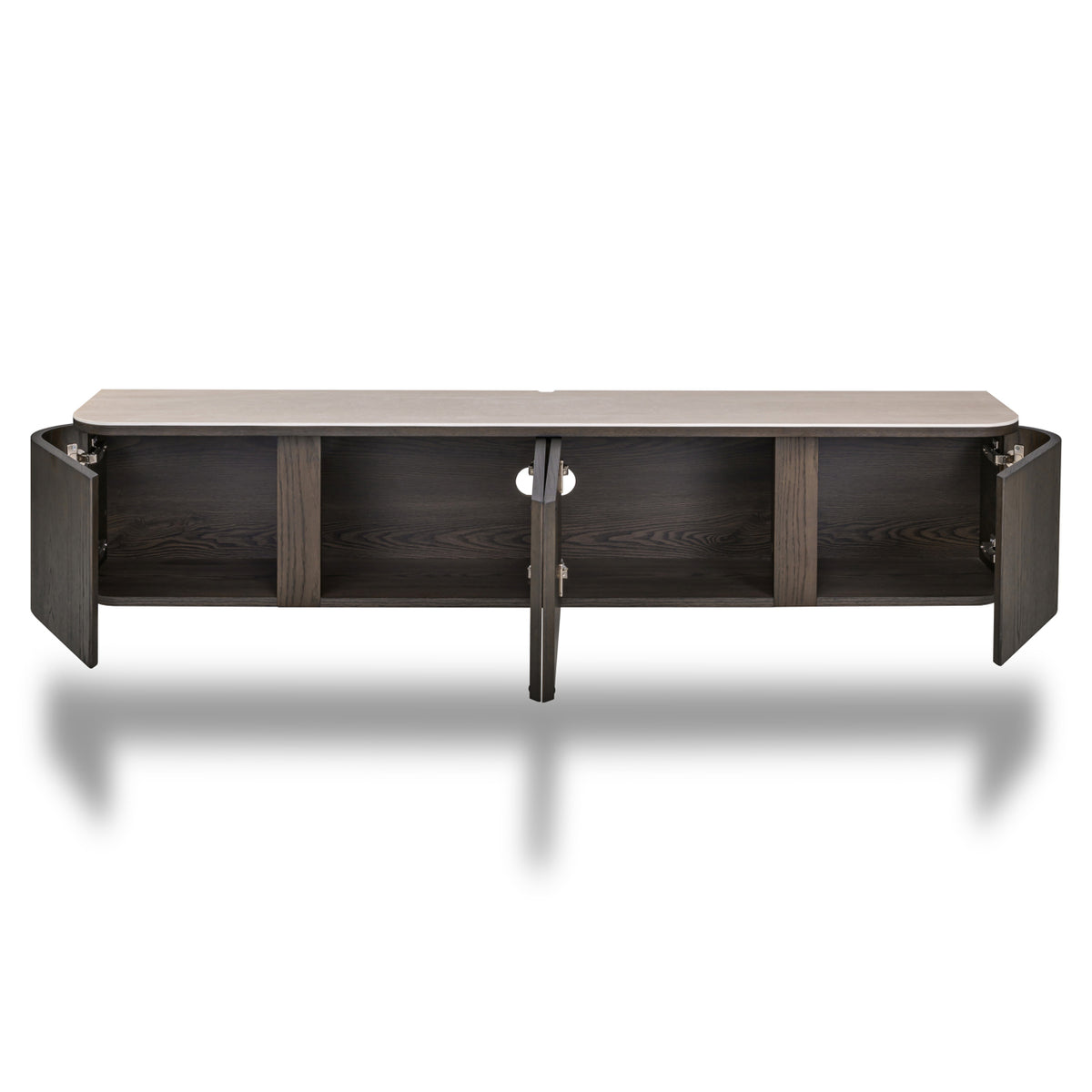 Meuble TV Nando marron