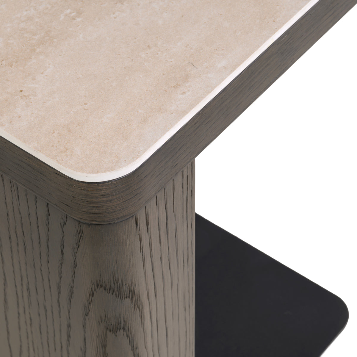 Table d’appoint de canapé Nando brown