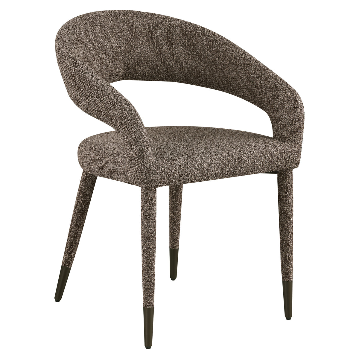 Chaise de salle à manger Gia marron chunky