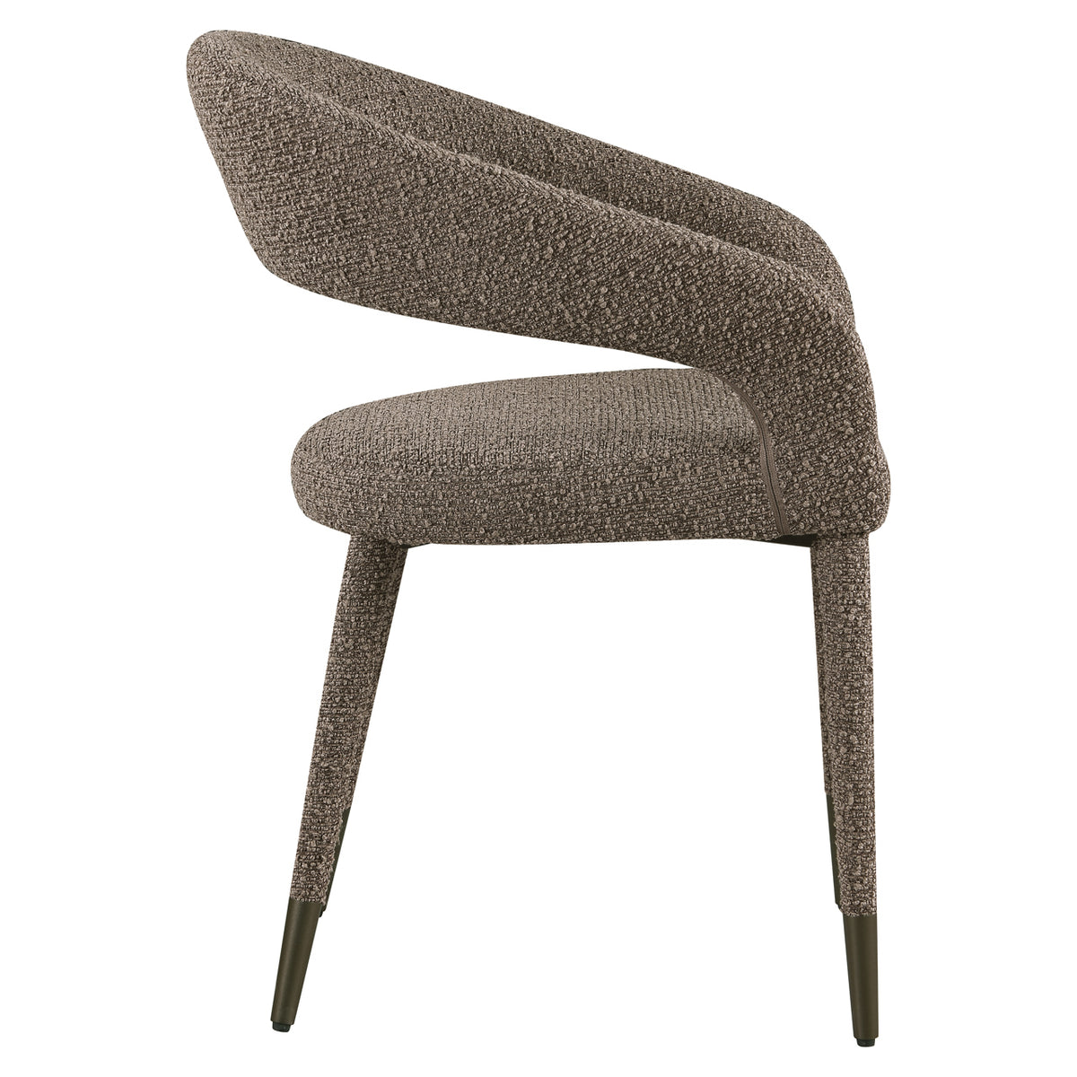 Chaise de salle à manger Gia marron chunky