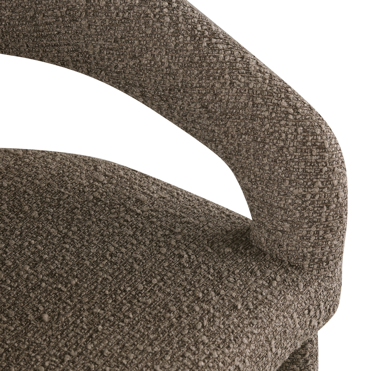 Chaise de salle à manger Gia marron chunky