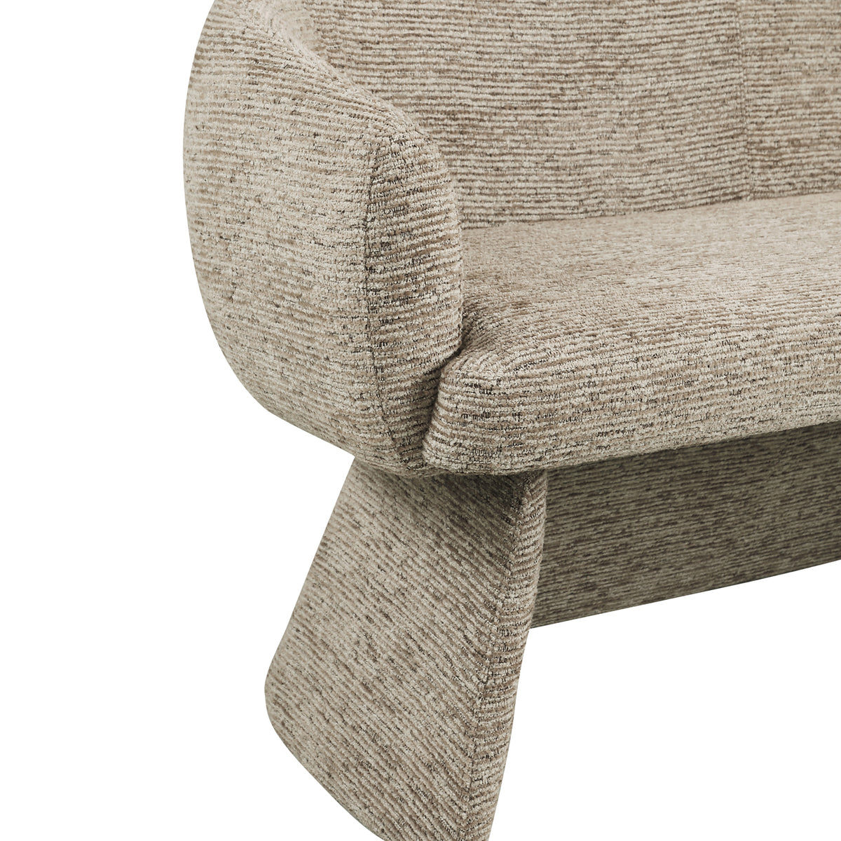 Dining bench Quiriro mocha linear