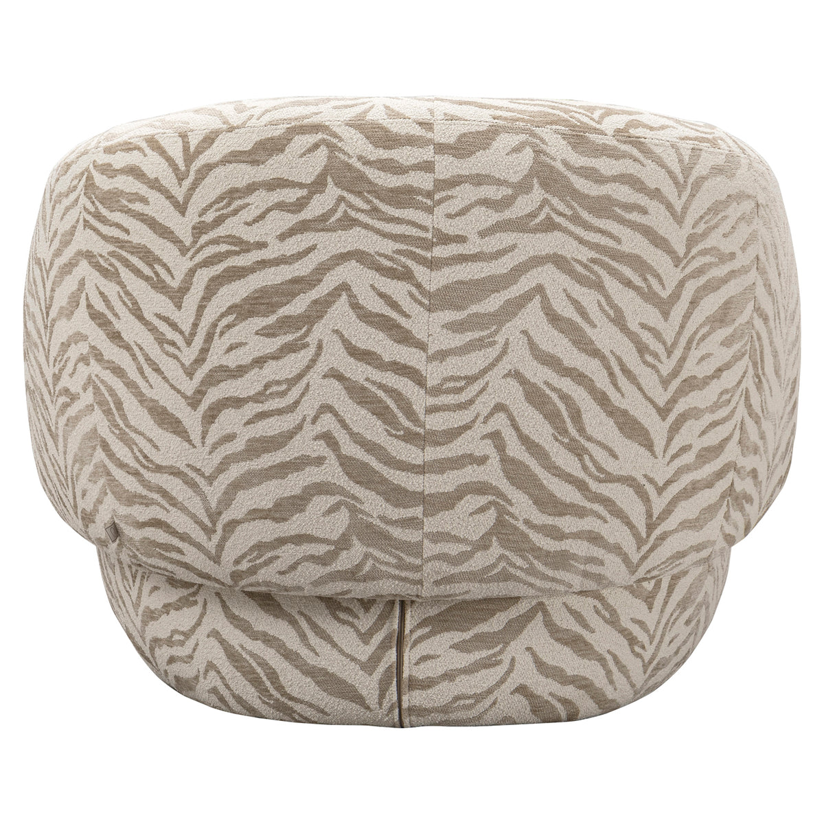 Fauteuil lounge Milano beige tiger