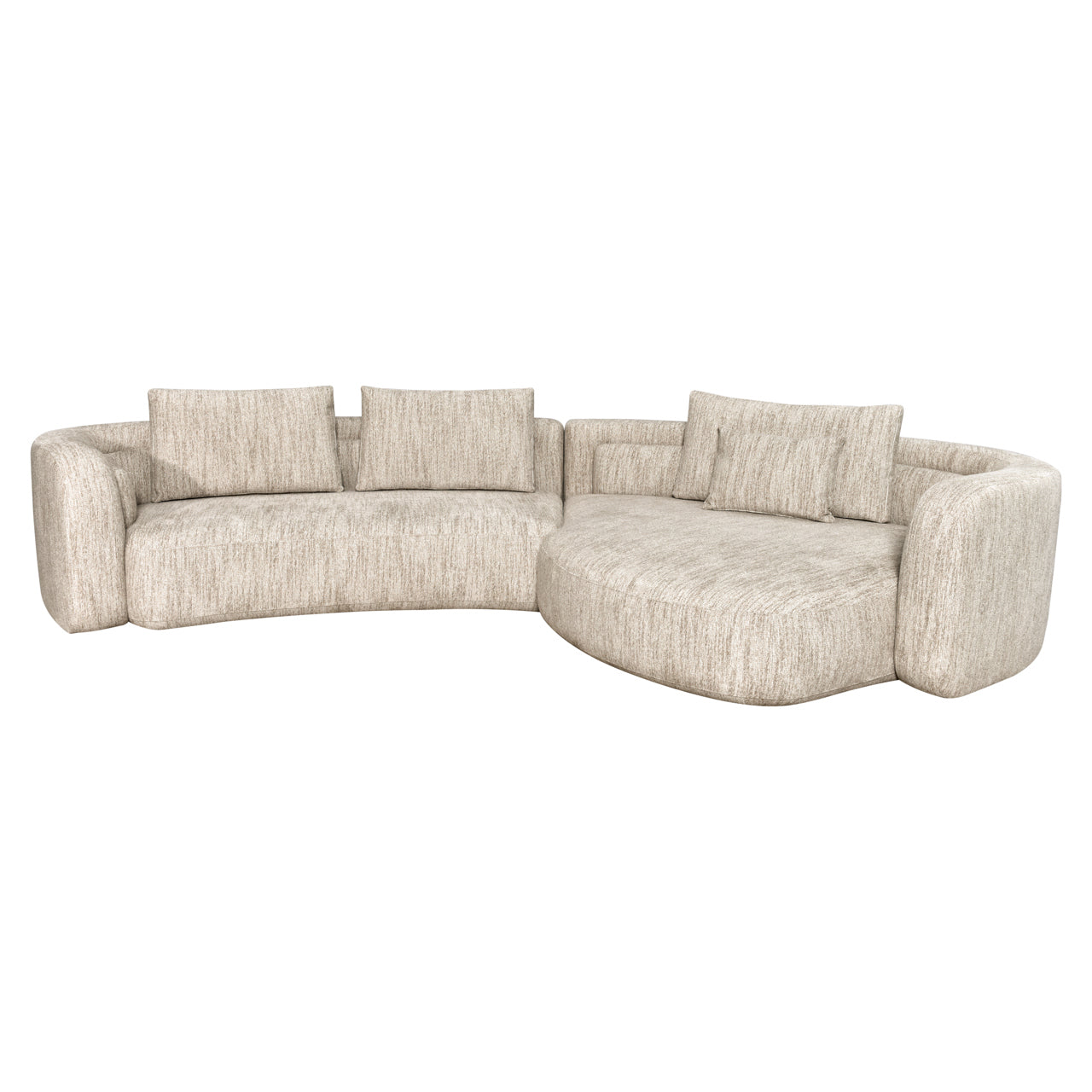 Sofa Angusto Natural Softweave rechtsgerichtet