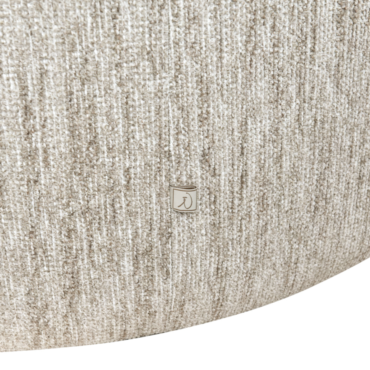 Angusto natural softweave right-hand lounge sofa