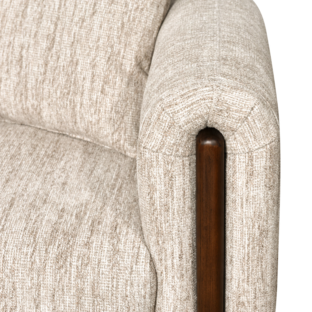 Winslov bench, natural softweave, fire-retardant