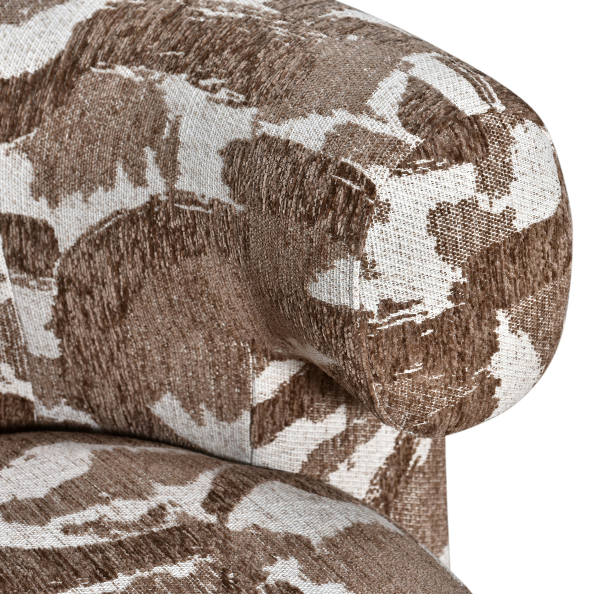 Talley brown nature swivel lounge chair