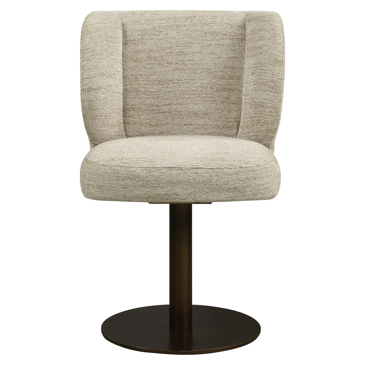 Eetkamerstoel Fiona natural softweave swivel