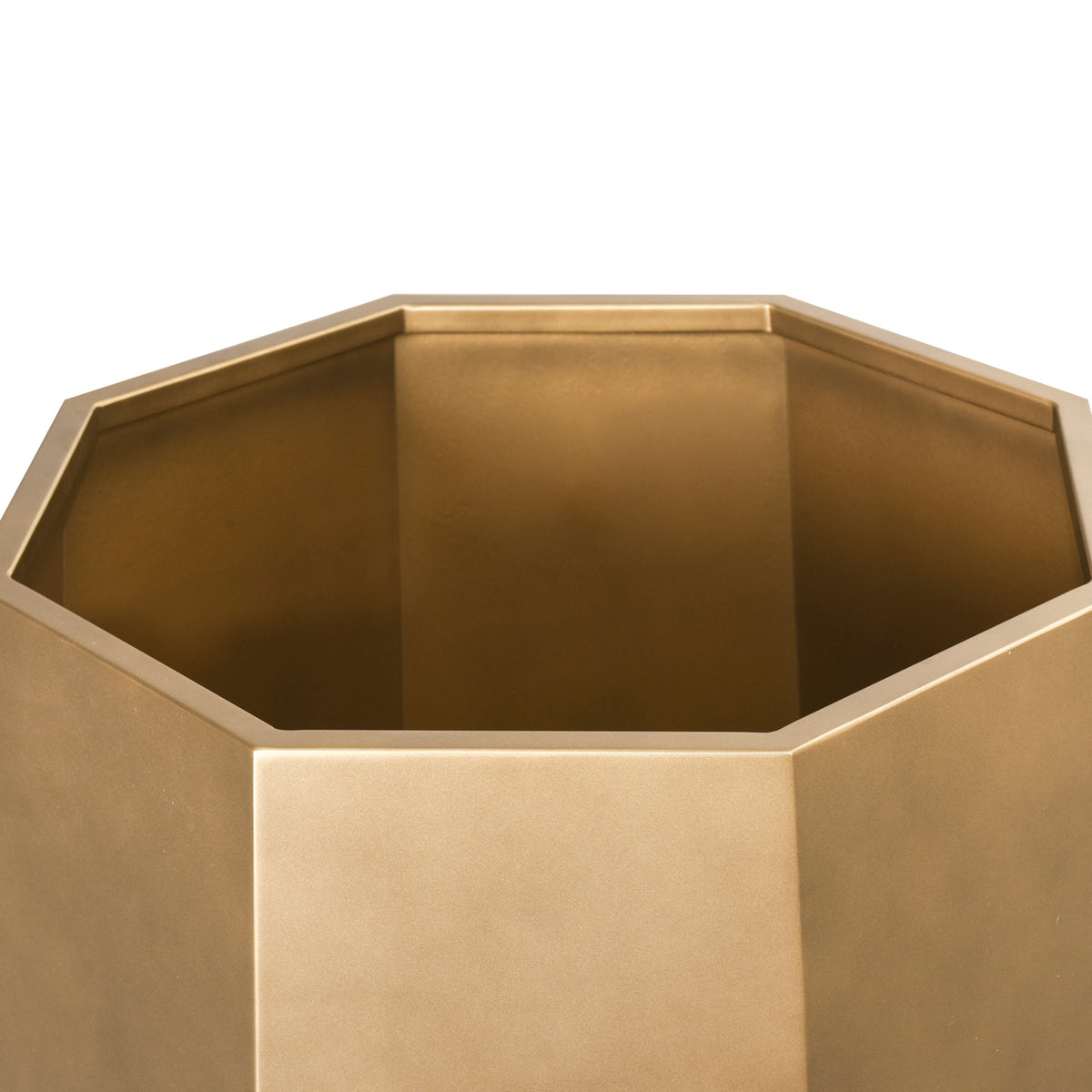 Planter Axis bronze gold large