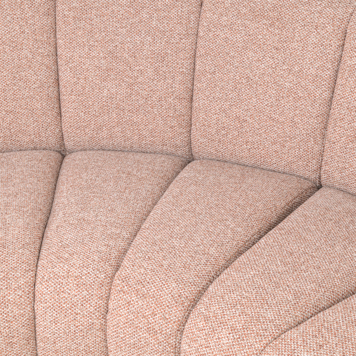 Eetkamer bank Landmark customized open end left round - fully upholstered