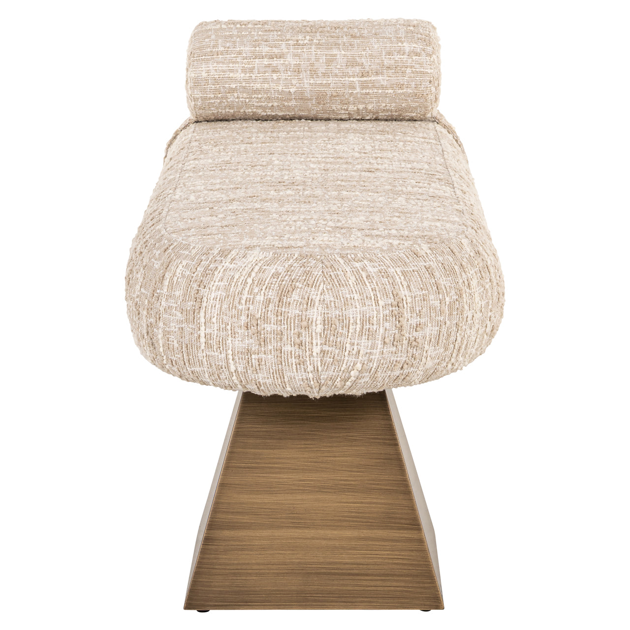 Alexander Jones beige angora bench (Geneva)