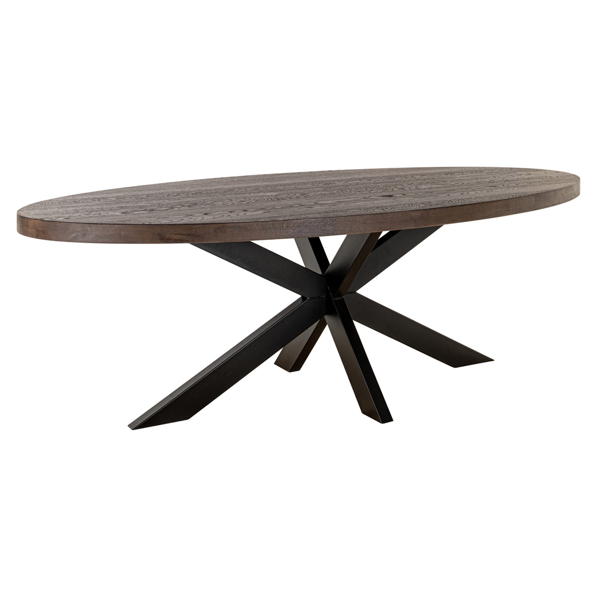 Table à manger Watson Dark brown/black 235