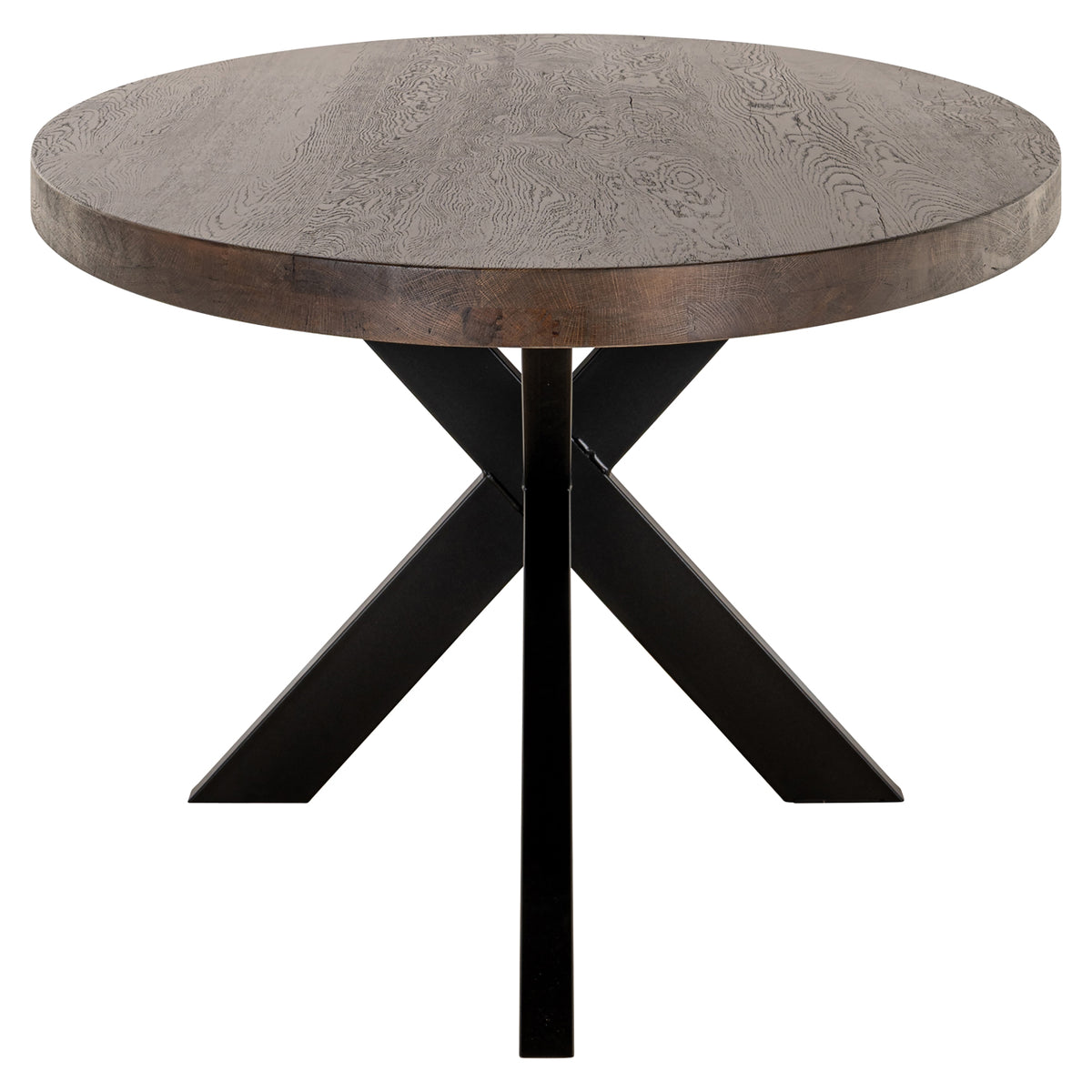 Table à manger Watson Dark brown/black 235