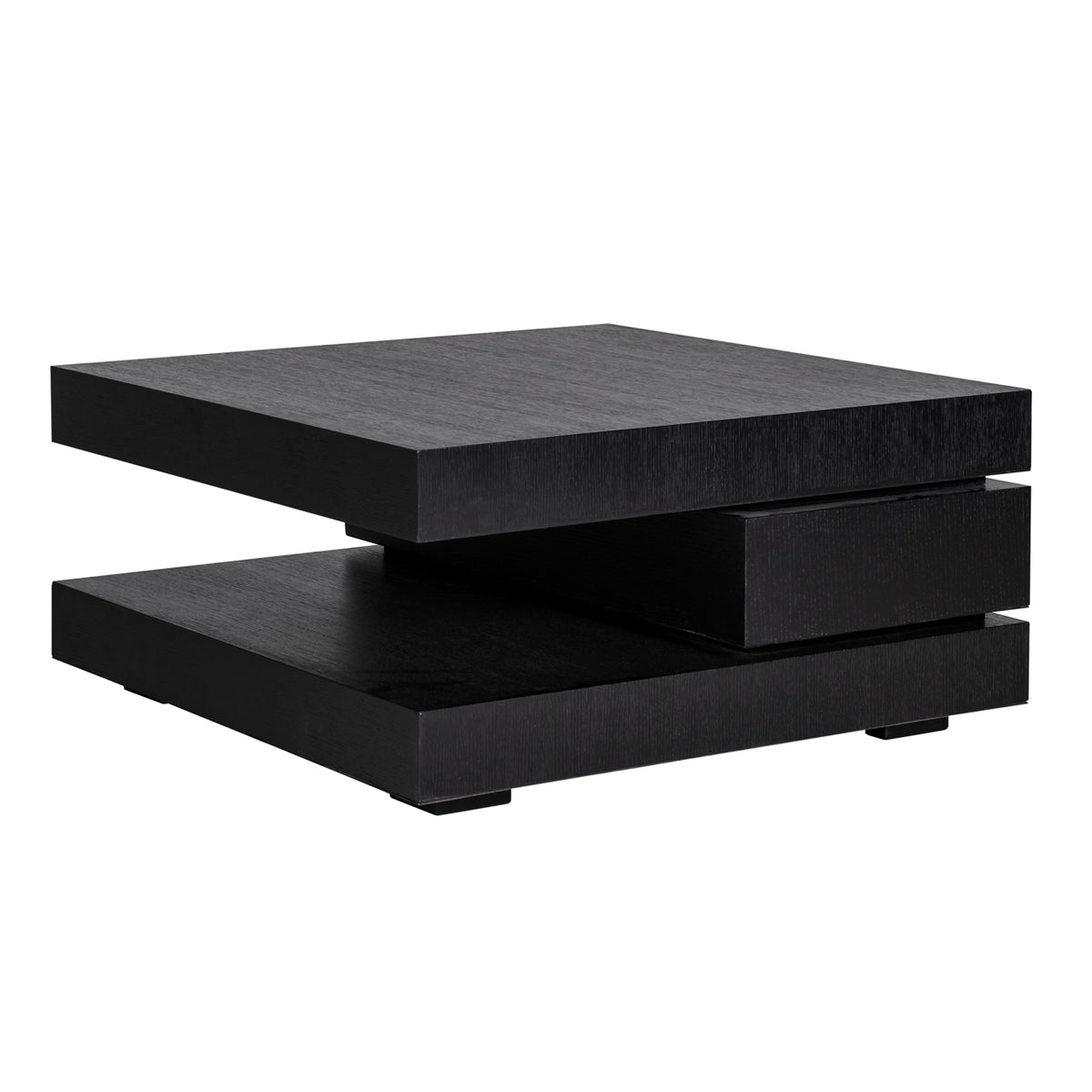 Coffee table Oakura black 90x90
