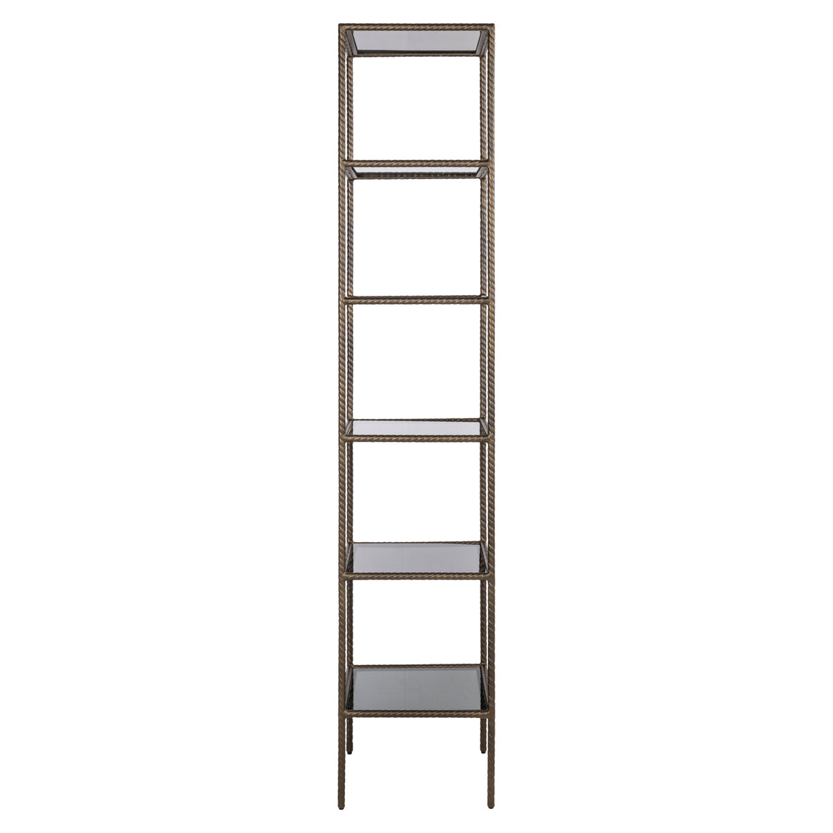 Sheridon wall cabinet gold