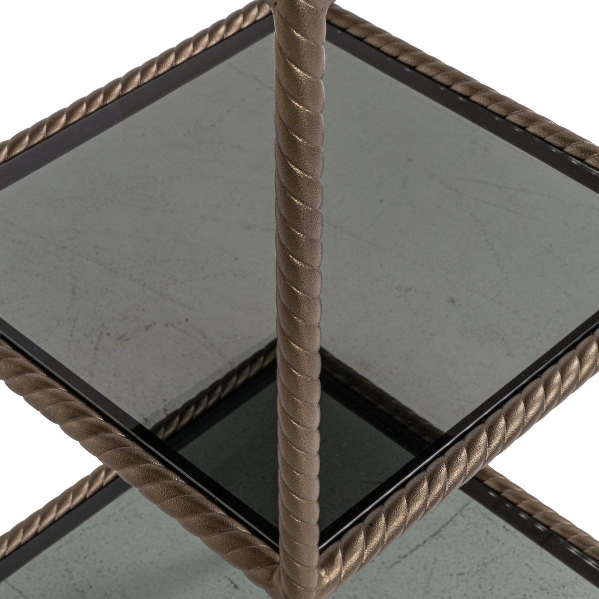 Sheridon wall cabinet gold