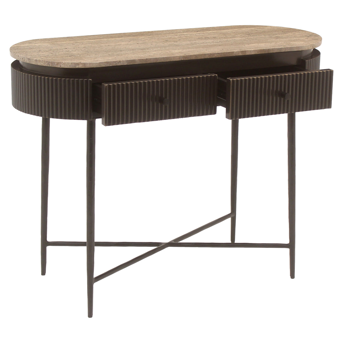 Russo ash brown console