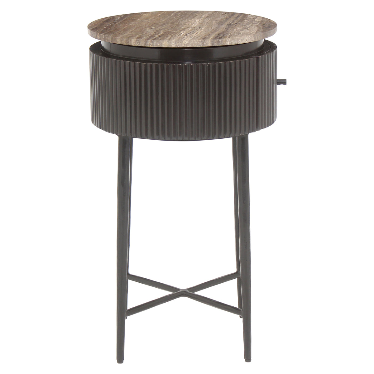 Beistelltisch Russo Esche Braun