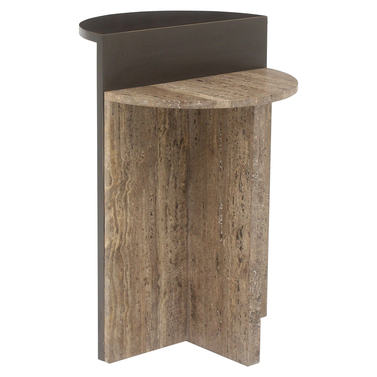 Russo side table ash brown
