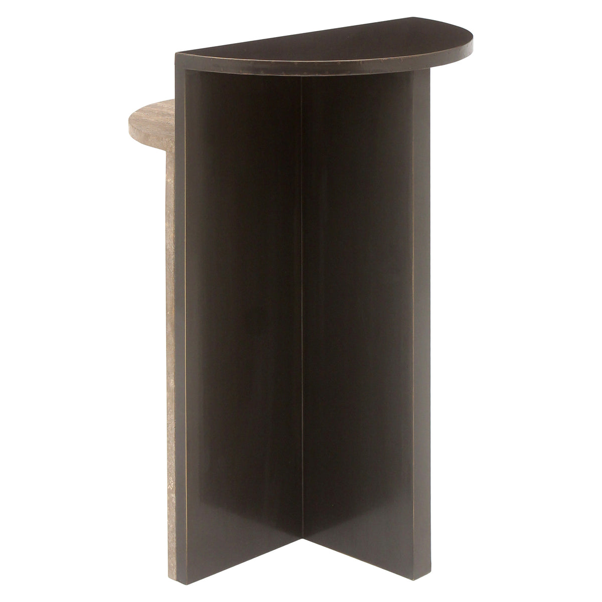 Russo side table ash brown