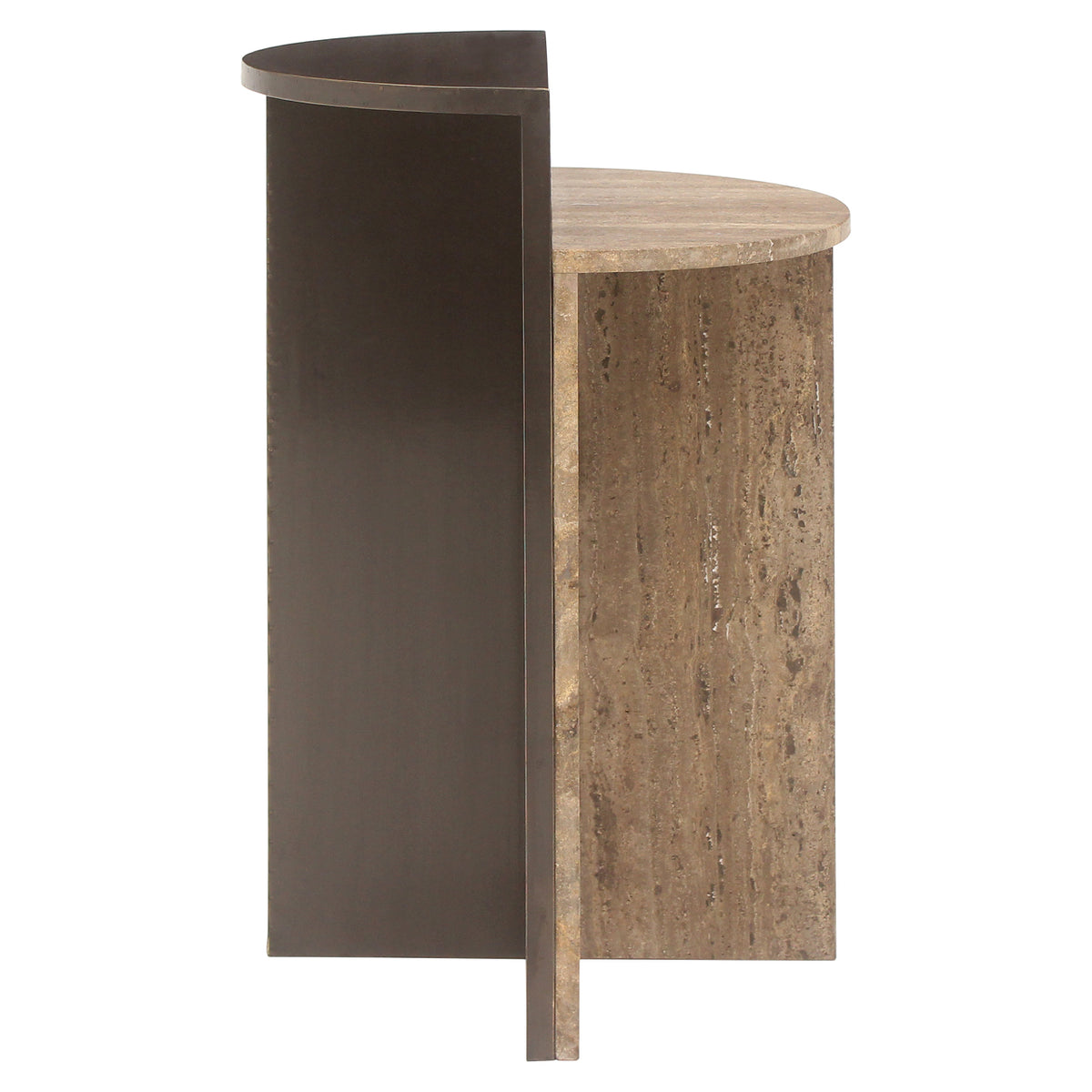 Beistelltisch Russo Esche Braun