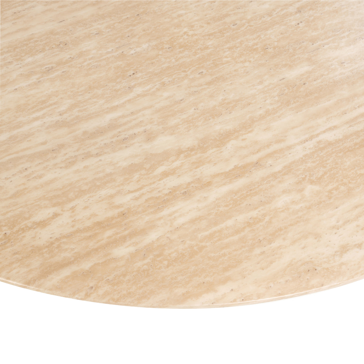 Eettafel Montgommery beige 130Ø
