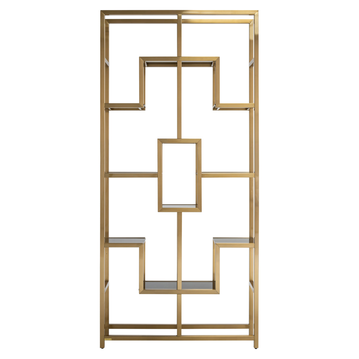 Magnus brushed gold wall cabinet