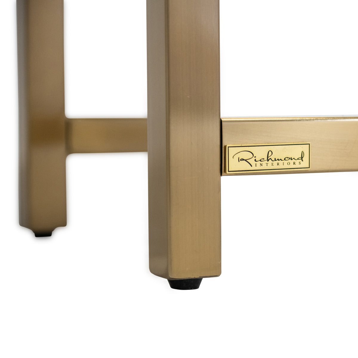 Magnus brushed gold wall cabinet