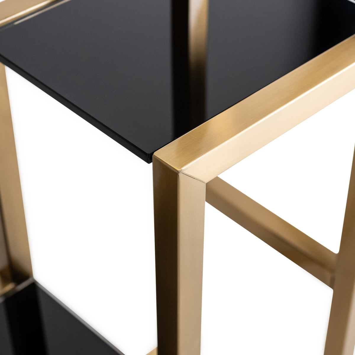 Wandkast Magnus brushed gold