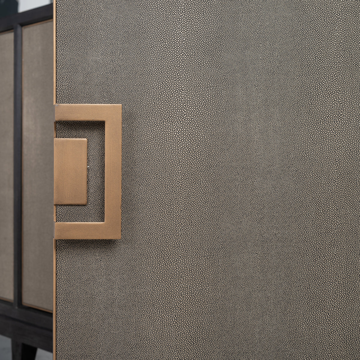 Dressoir Bloomville brass shagreen