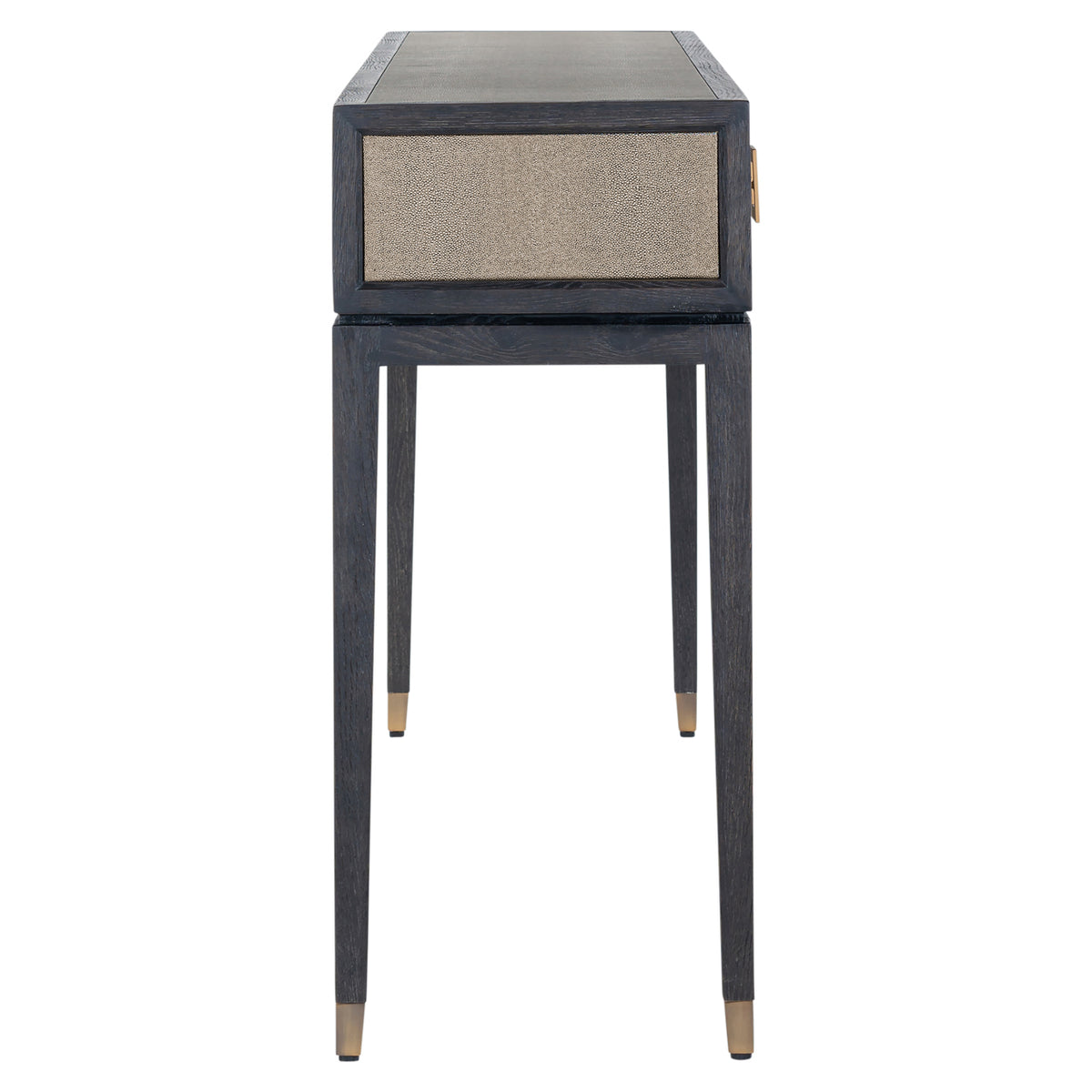 Konsole Bloomville Messing Shagreen