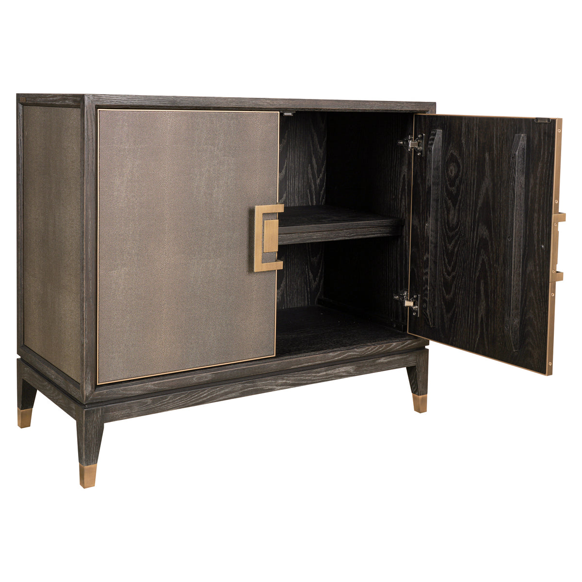 Buffet Bloomville laiton shagreen