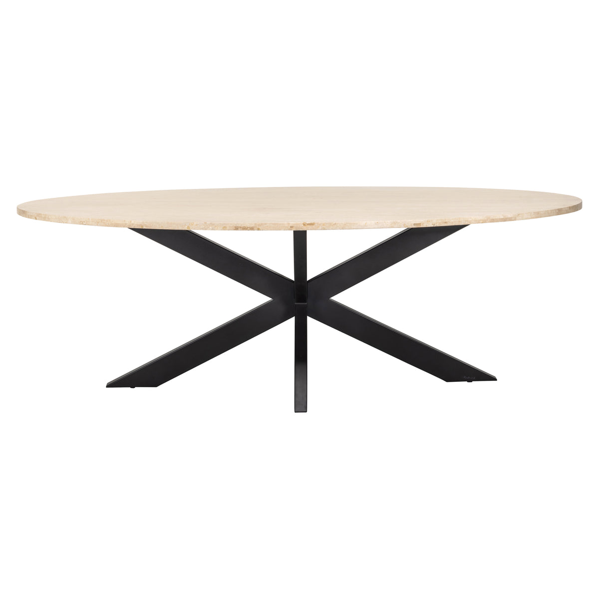 Avalon dining table bronze oval 230
