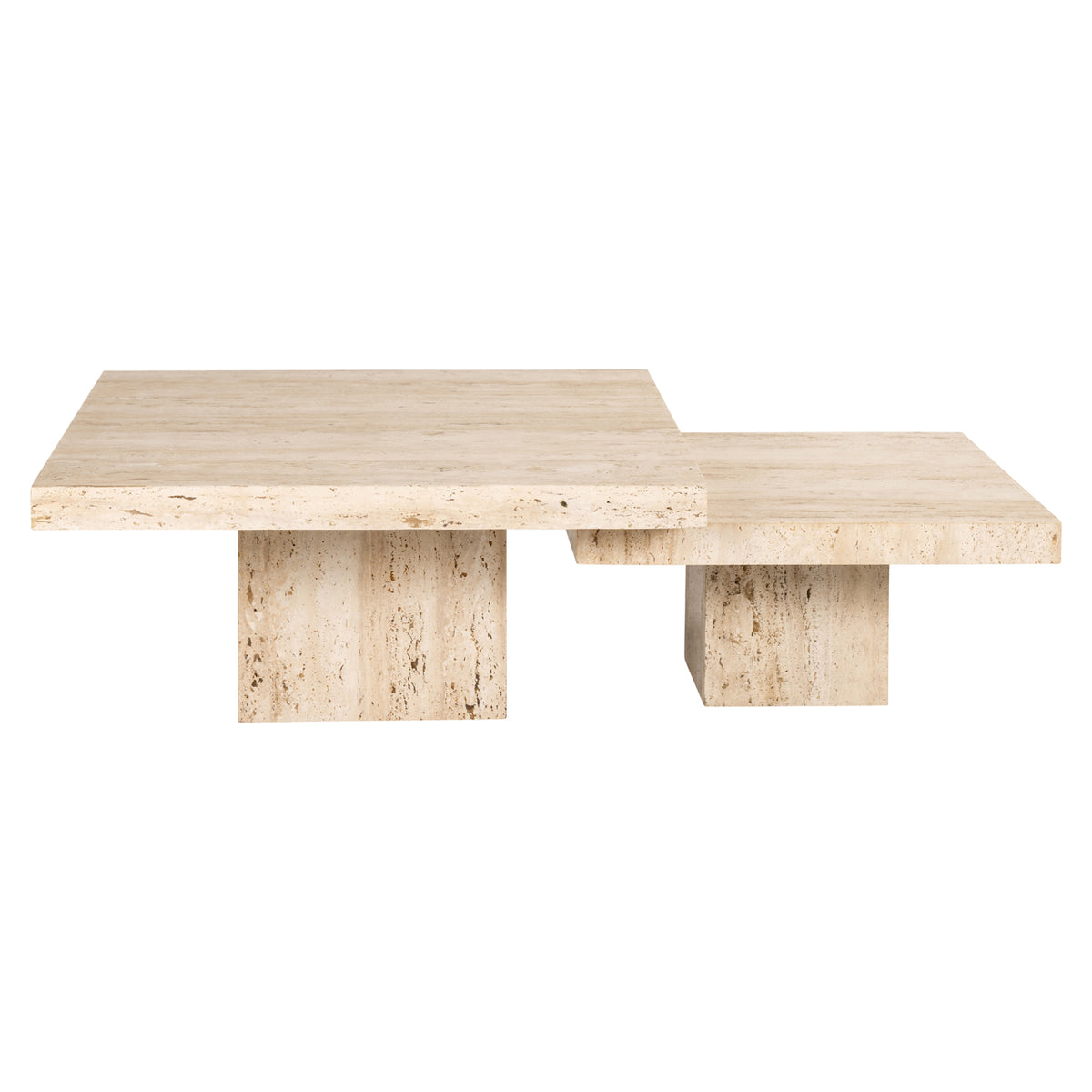 Couchtisch La Cantera beige (2er-Set)