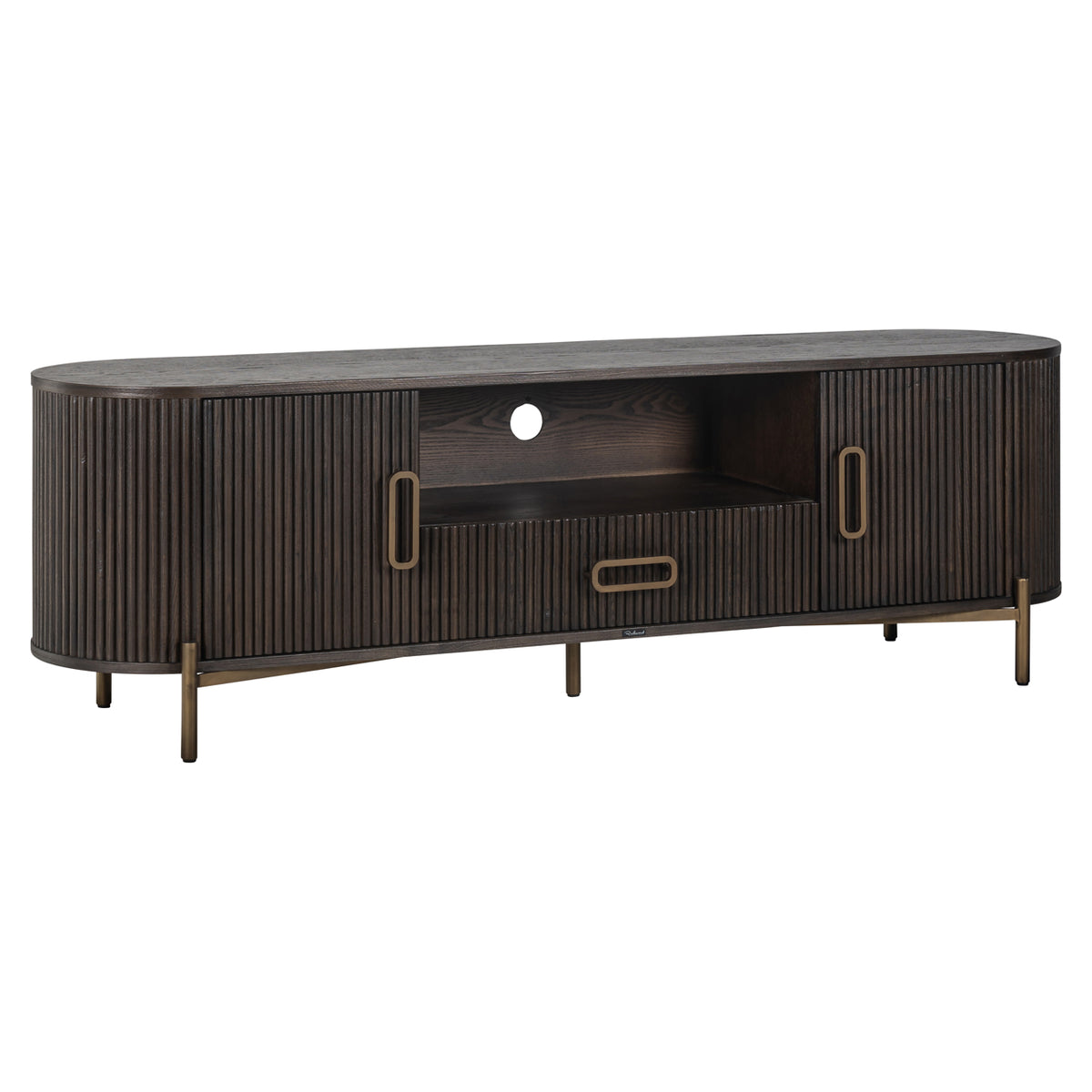 TV cabinet Luxor brown