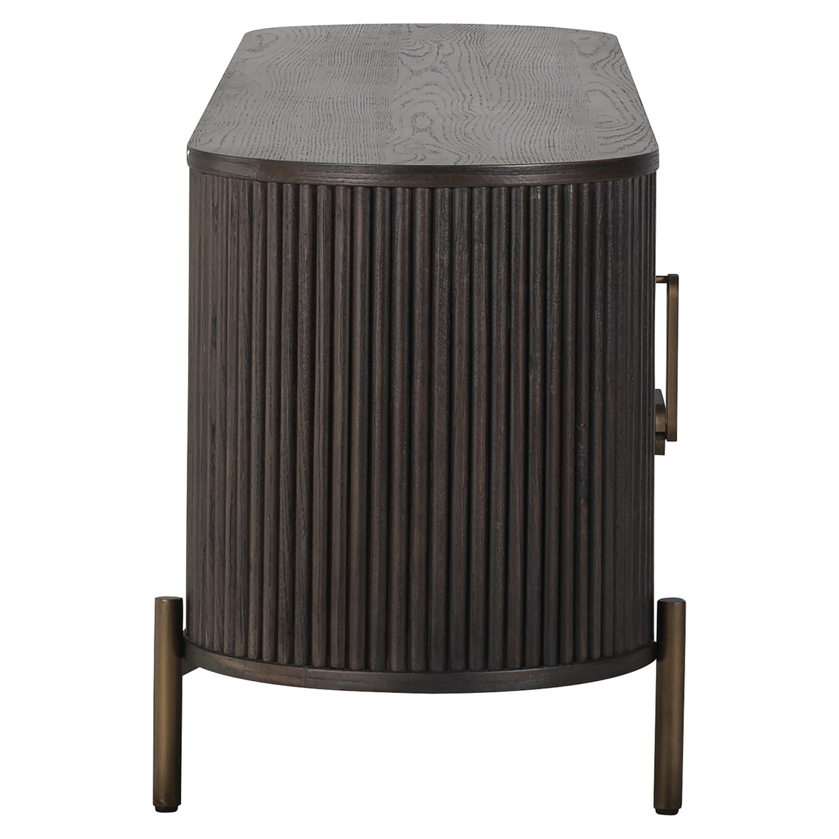 TV cabinet Luxor brown