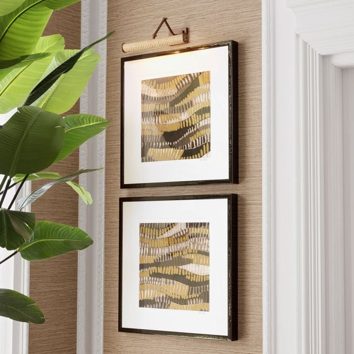 Print Metallic Undulation by June Erica Vess set 2-2