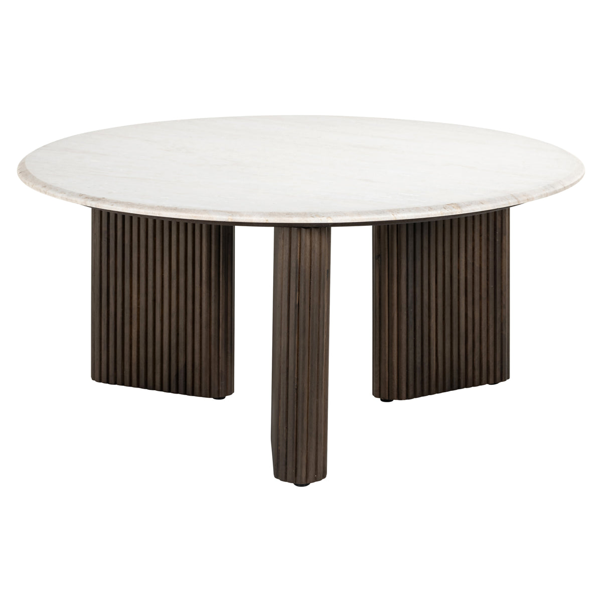 Salontafel Mayfield brown 90Ø