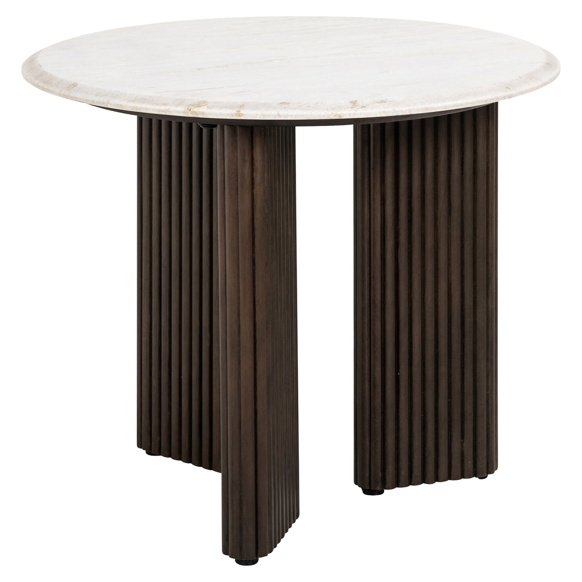 Mayfield brown side table 55Ø