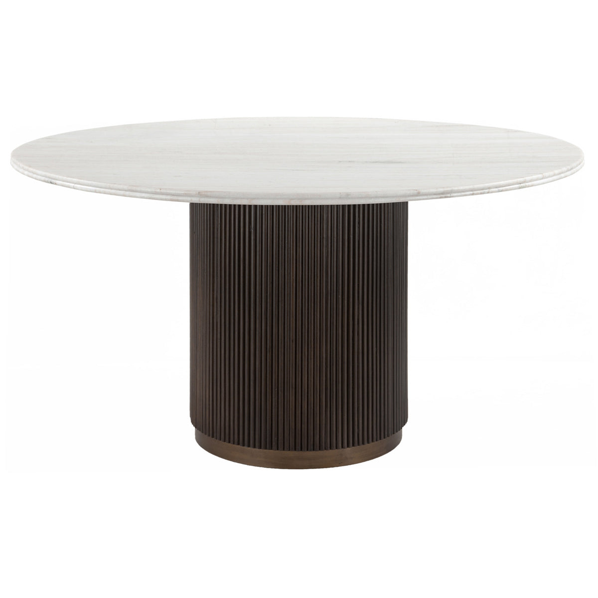 Eettafel Mayfield brown 140Ø
